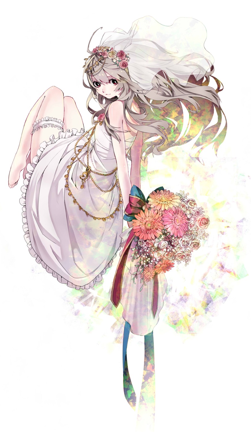 dress garter shiguma wedding_dress