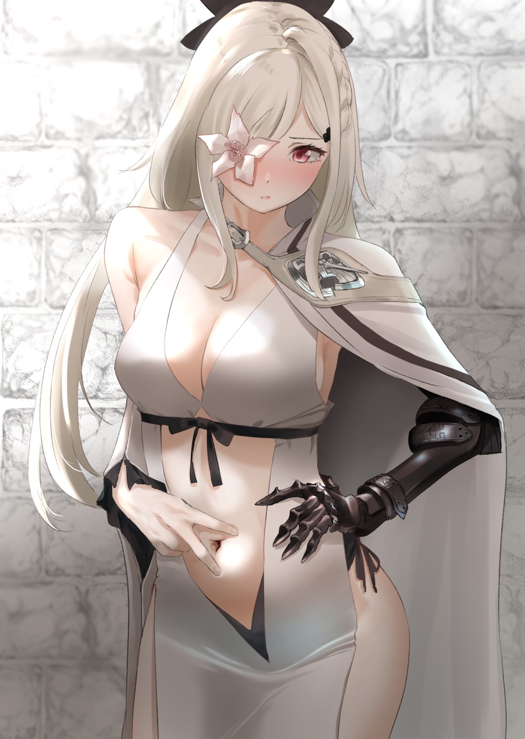 drakengard drakengard_3 dress no_bra tama_(seiga46239239) zero_(drakengard)