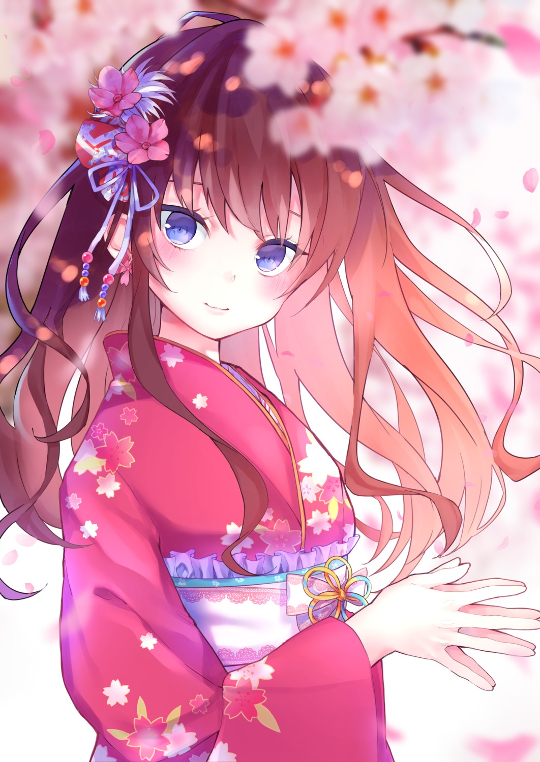 hoshi_no_yurara ichinose_shiki kimono the_idolm@ster the_idolm@ster_cinderella_girls