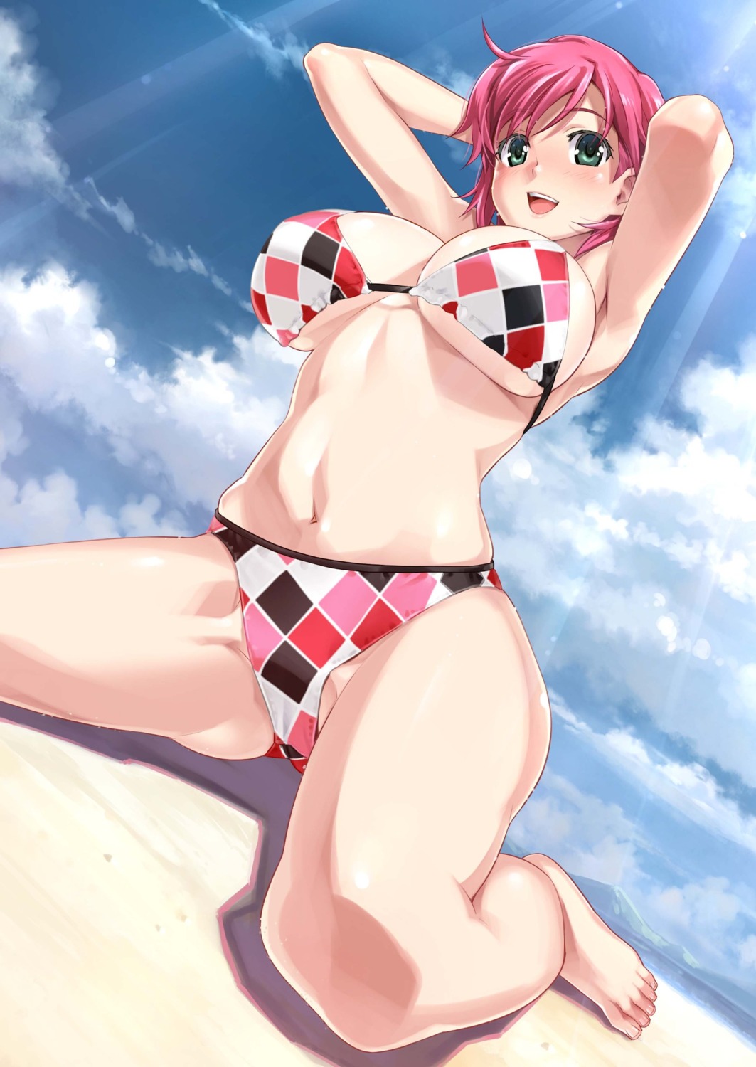 bikini happoubi_jin iihara_nao jpeg_artifacts resort_boin swimsuits