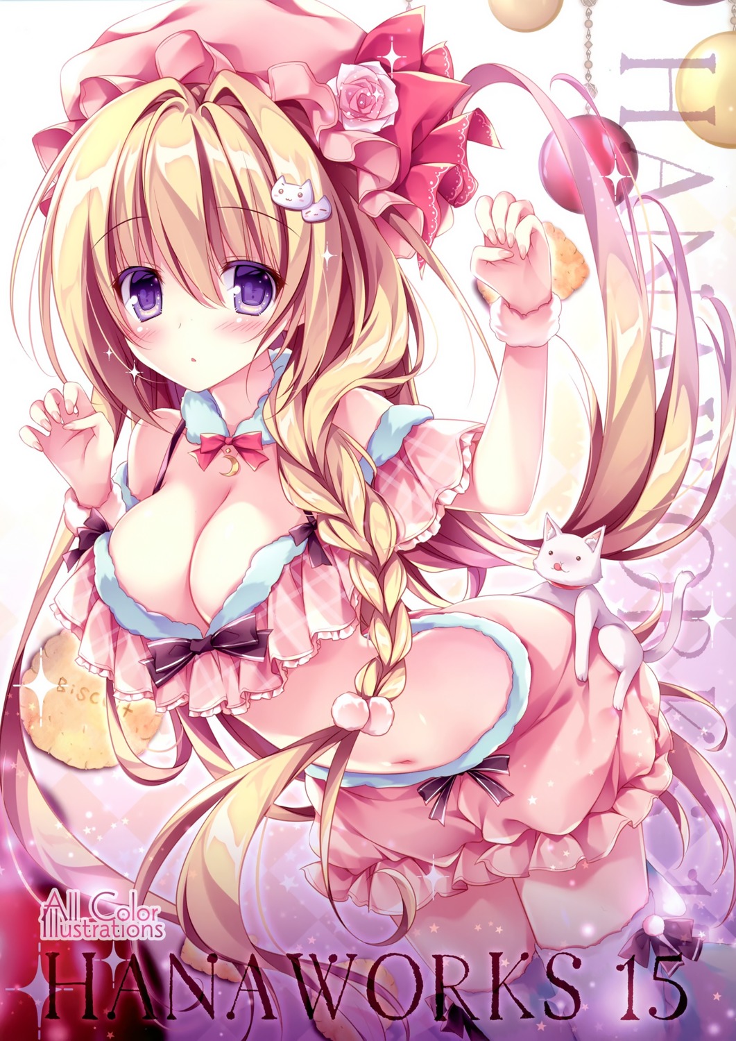 bloomers bra matsurija nanaroba_hana neko thighhighs