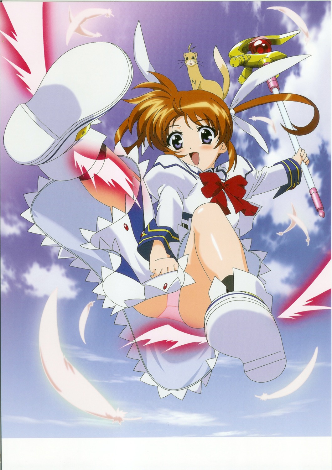 mahou_shoujo_lyrical_nanoha okuda_yasuhiro pantsu screening takamachi_nanoha yuuno_scrya