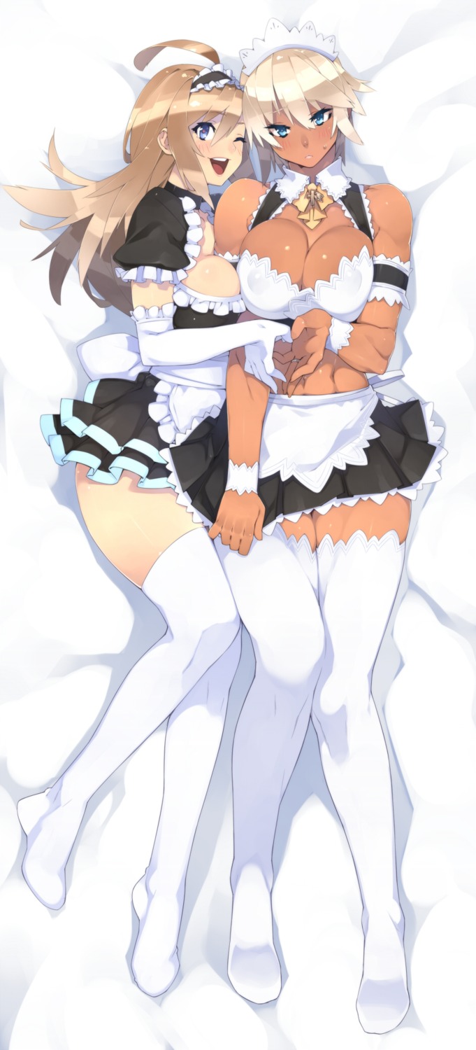 cleavage maid real_xxiii stockings thighhighs