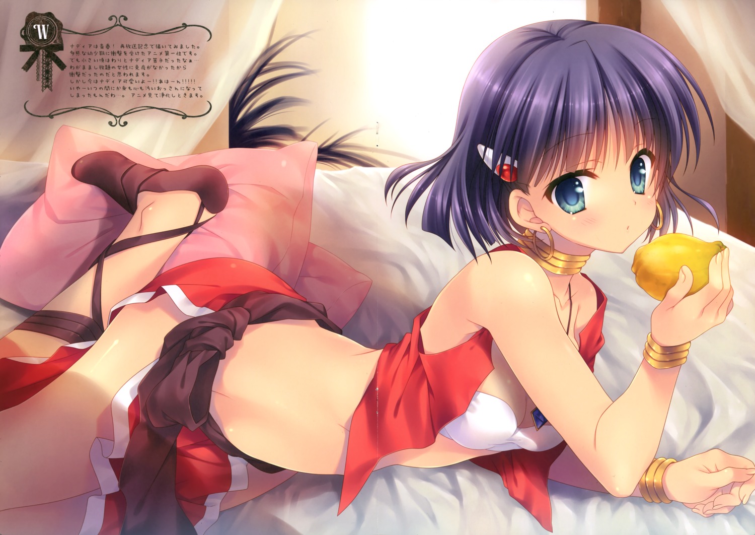 cleavage crease nadia nadia_secret_of_blue_water tatekawa_mako wnb