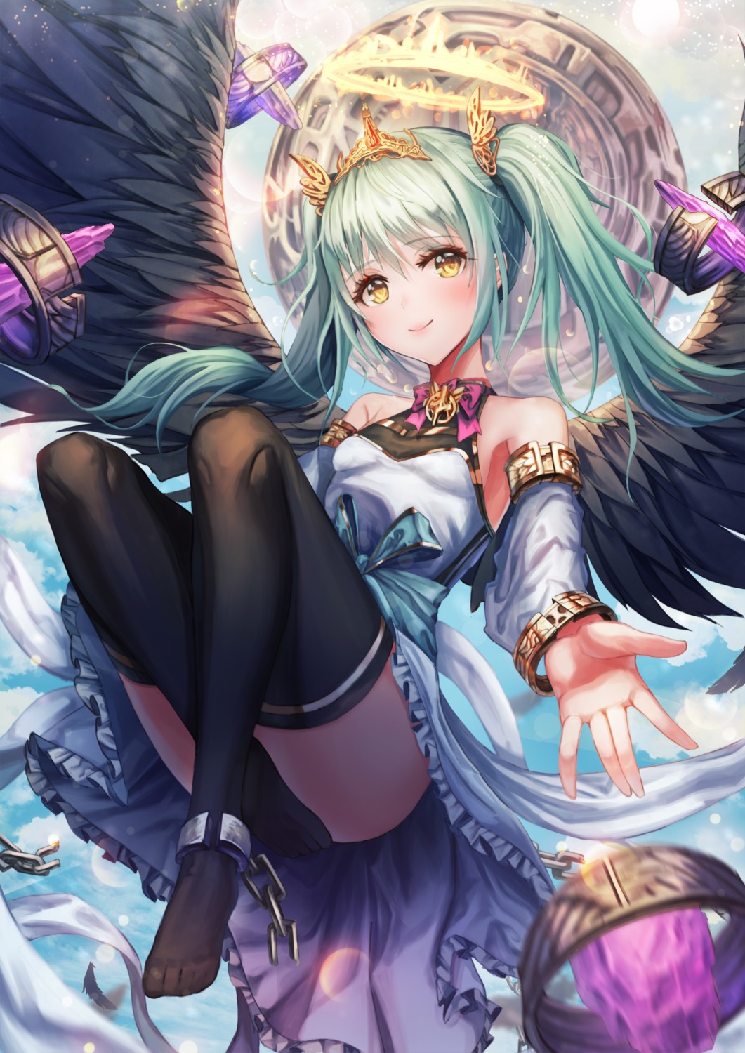 feet thighhighs tmtl_aos wings