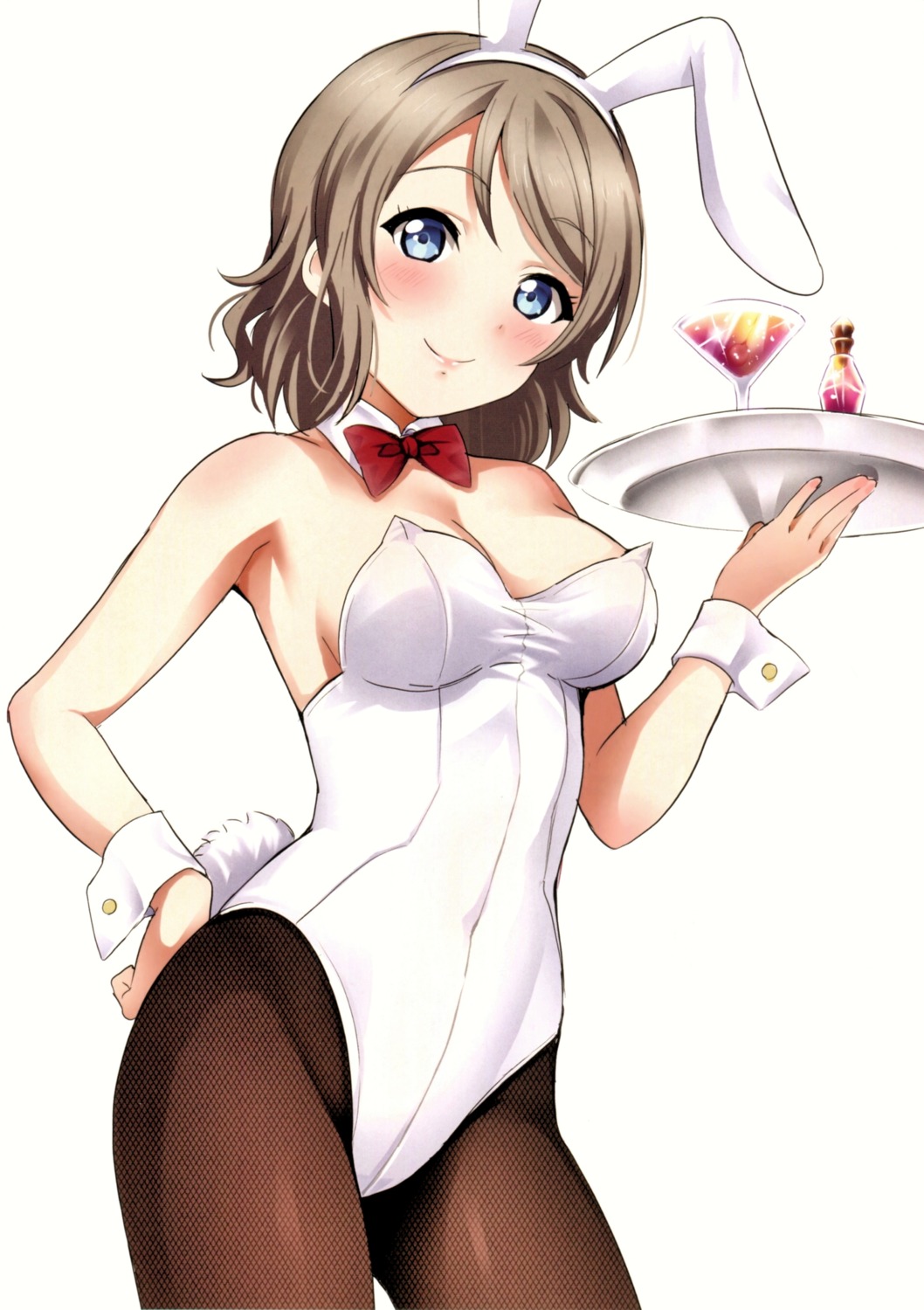 animal_ears bunny_ears bunny_girl fishnets love_live!_(series) love_live!_sunshine!! pantyhose sankuro tail watanabe_you