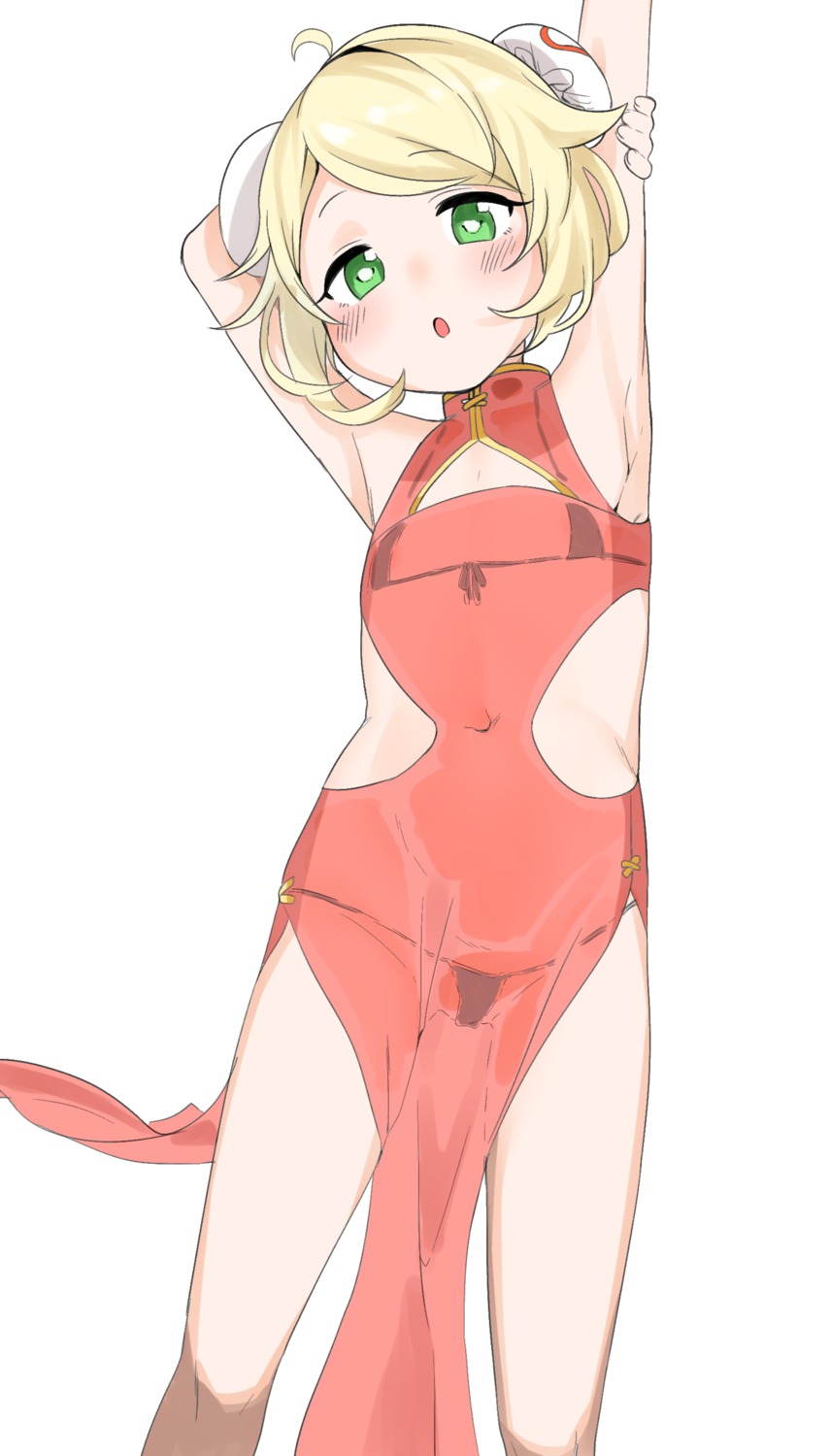 bikini chinadress loli see_through sketch swimsuits the_idolm@ster the_idolm@ster_cinderella_girls umashio yusa_kozue