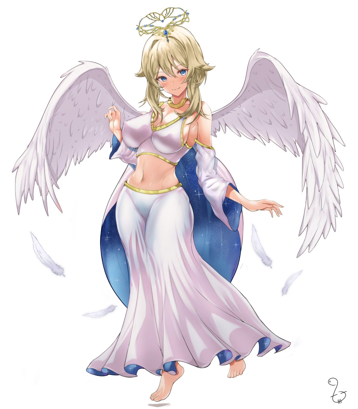 angel erect_nipples no_bra t3x wings