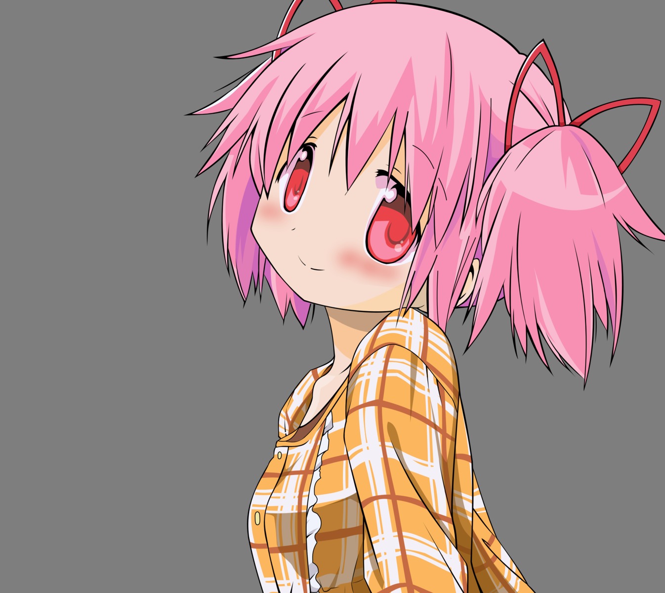 kaname_madoka kimi-kun2 mahou_shoujo_madoka_magica transparent_png vector_trace