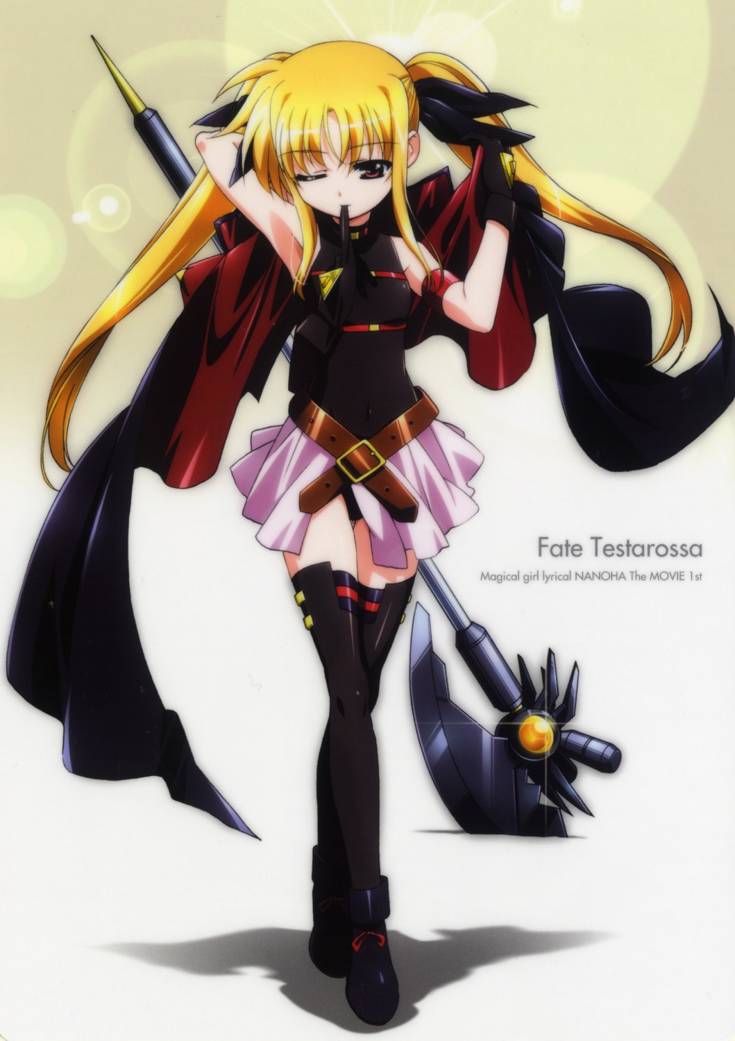 fate_testarossa mahou_shoujo_lyrical_nanoha mahou_shoujo_lyrical_nanoha_the_movie_1st okuda_yasuhiro screening