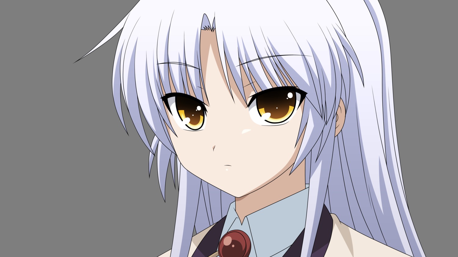 angel_beats! tachibana_kanade transparent_png vector_trace