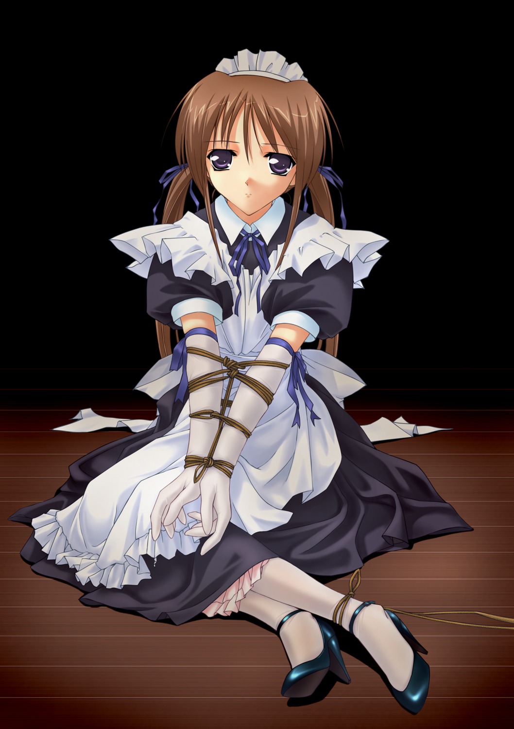 bondage heels maid murakami_suigun