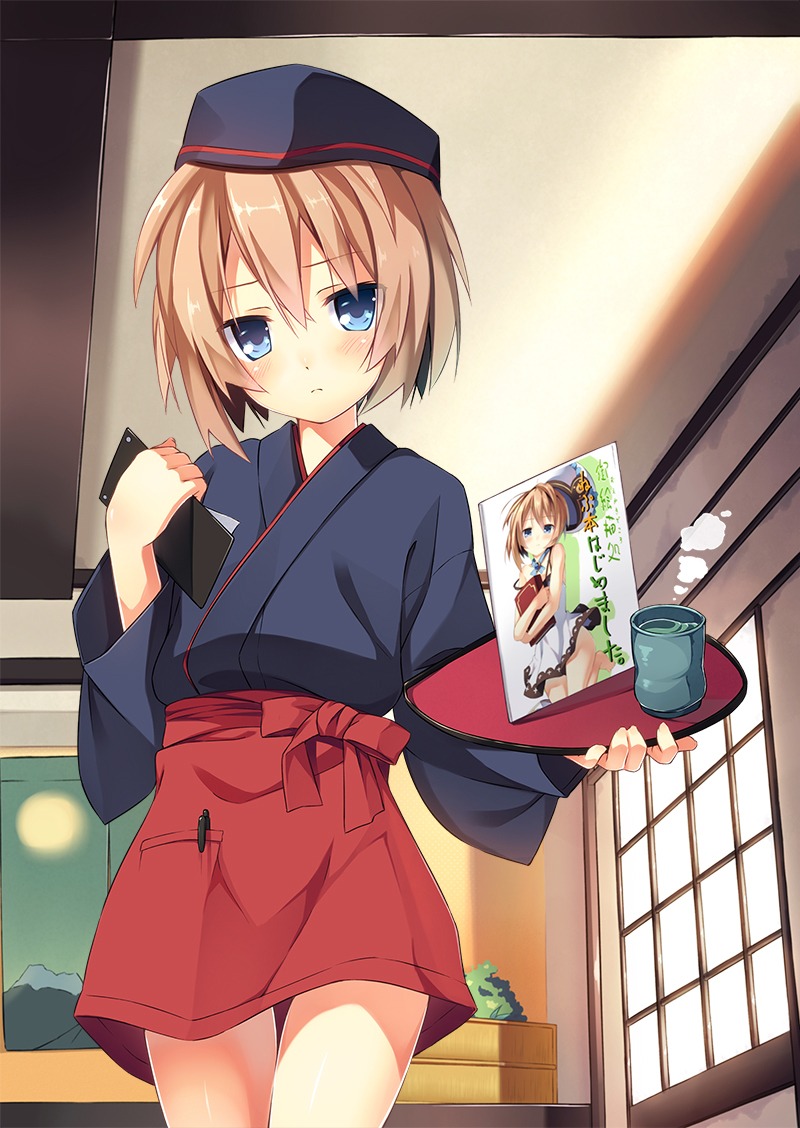 blanc choujigen_game_neptune kinta_(distortion) waitress