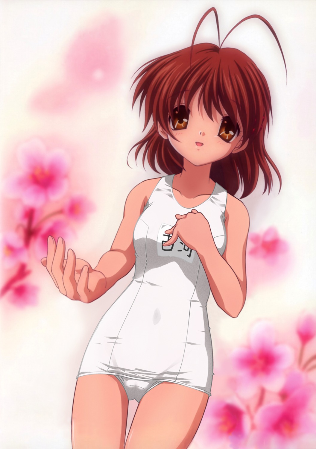 clannad furukawa_nagisa school_swimsuit swimsuits