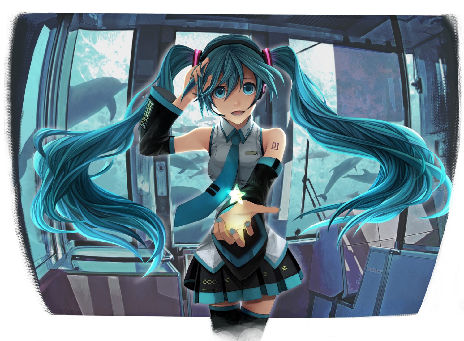 hatsune_miku kari_kenji vocaloid