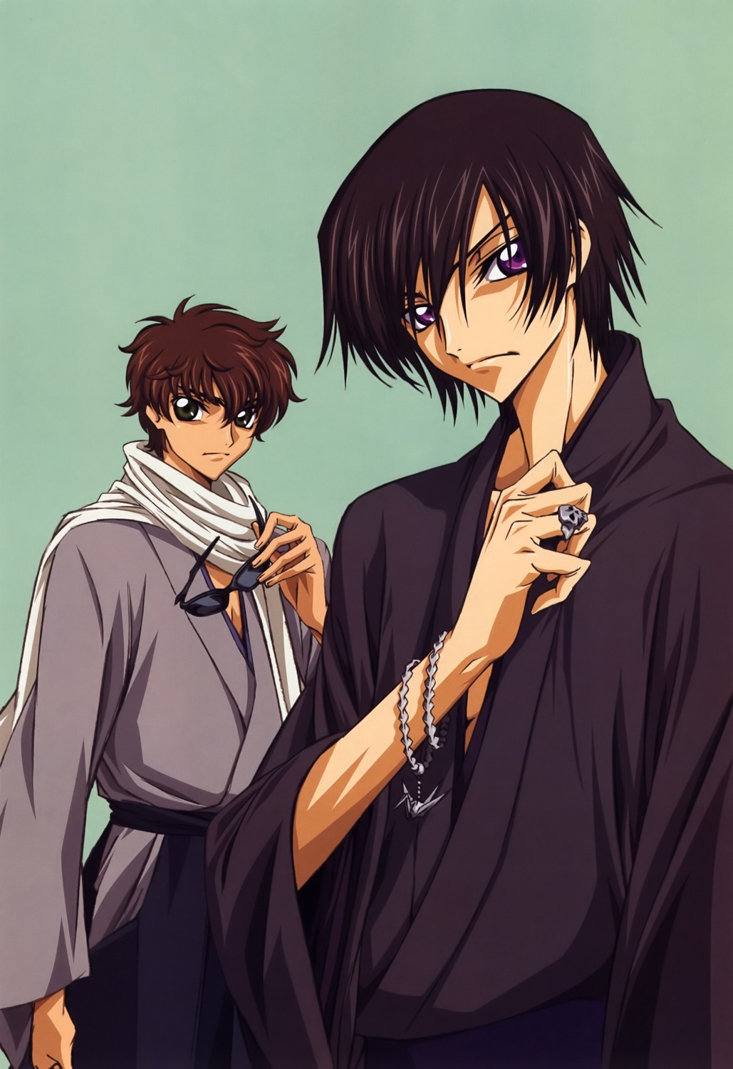 code_geass kururugi_suzaku lelouch_lamperouge male nakatani_seiichi