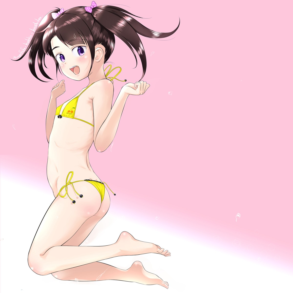 ass bikini feet loli mayafufu swimsuits thong