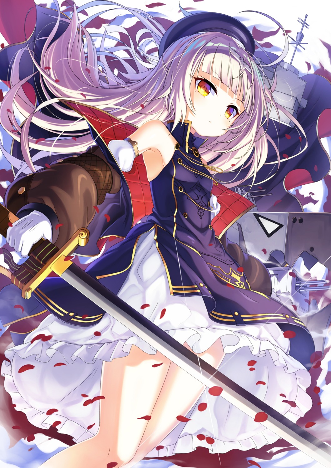 azur_lane satou_(3366_s) sword z46_(azur_lane)