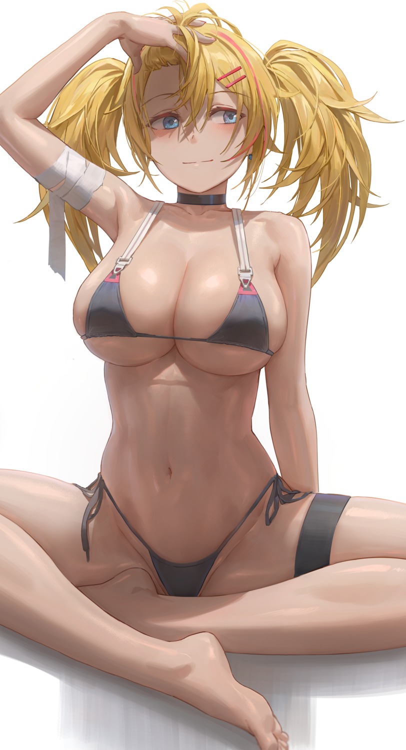 bandages bikini free_style_(yohan1754) garter swimsuits