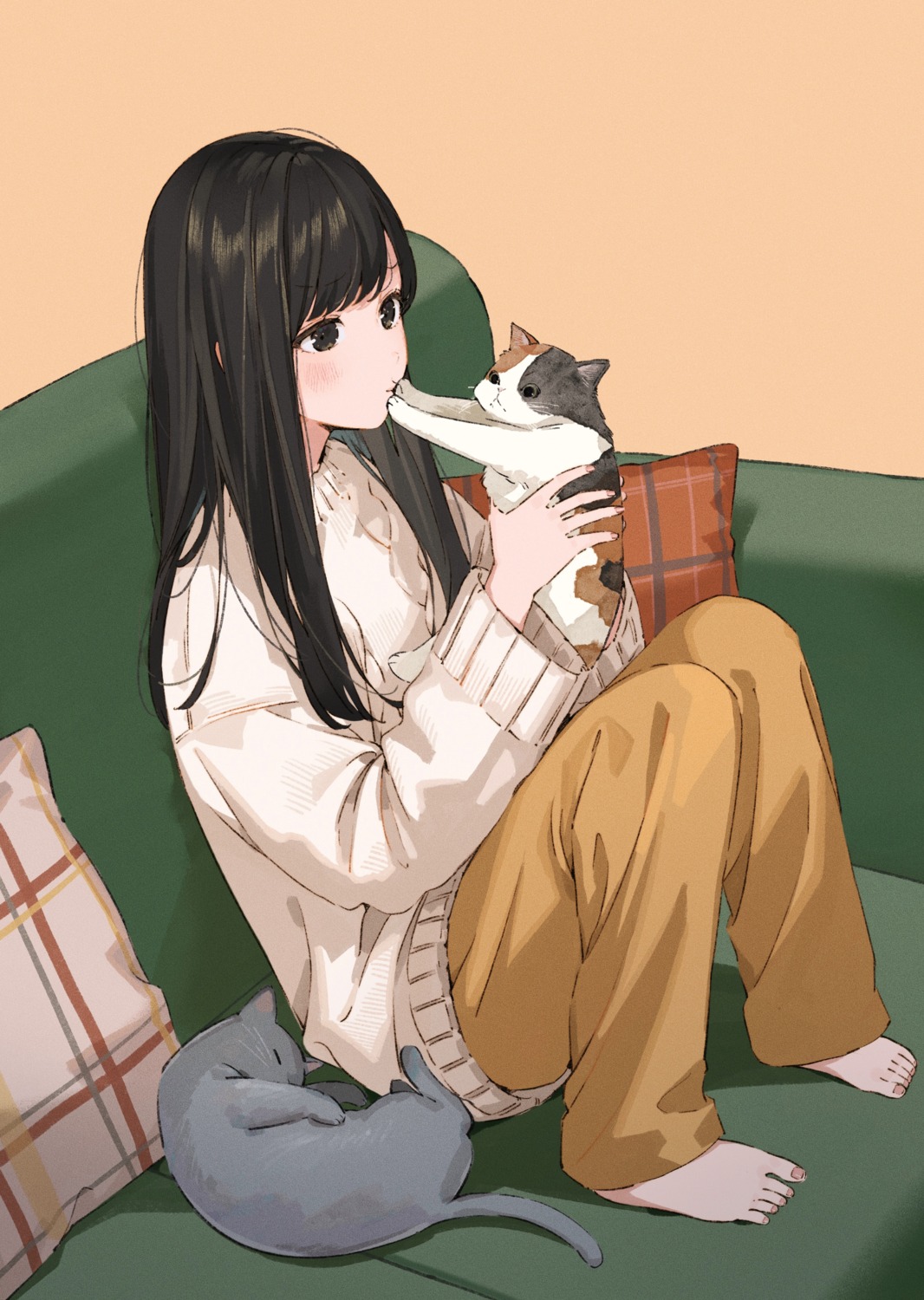 feet neko sako_(35s_00) sweater