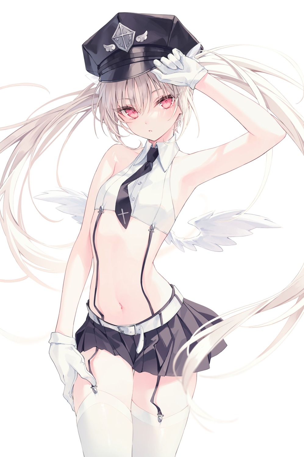 carneades elle_(rurudo) rurudo stockings thighhighs wings