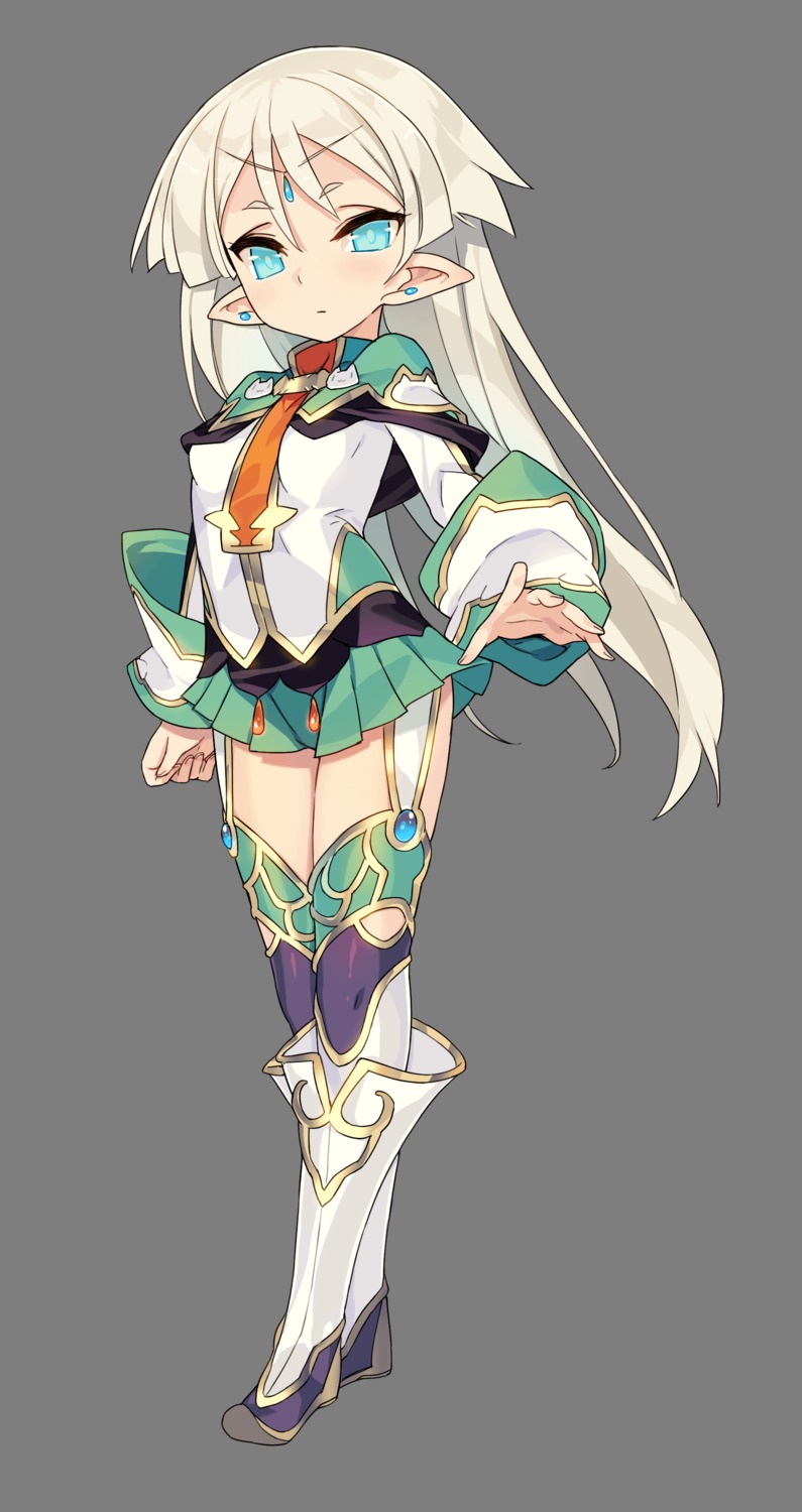 blade elf pointy_ears pop-up_story seifuku square_enix stockings thighhighs transparent_png