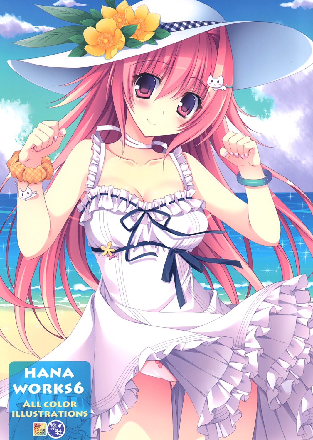 dress matsurija nanaroba_hana pantsu summer_dress