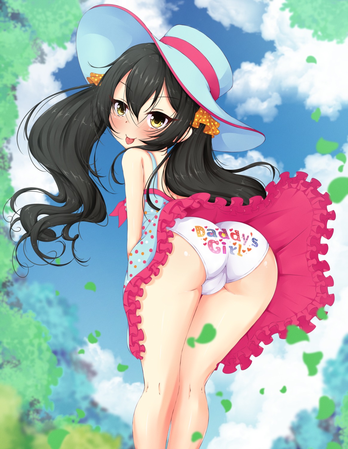 ass cameltoe dress ether_core loli matoba_risa pantsu skirt_lift summer_dress the_idolm@ster the_idolm@ster_cinderella_girls the_idolm@ster_cinderella_girls_u149