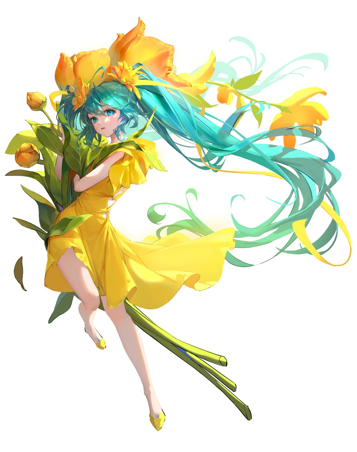 dress hatsune_miku lizchiefffff vocaloid