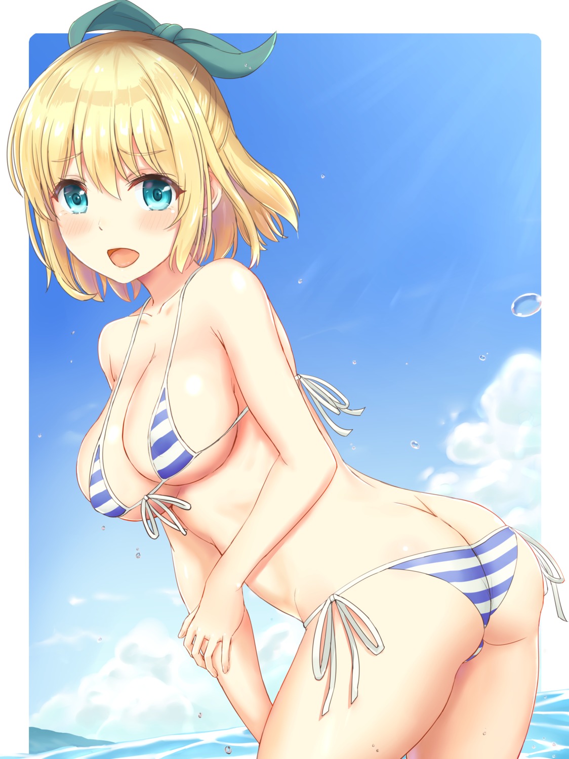 ass bikini cleavage inanaki_shiki rokudenashi_majutsu_koushi_to_akashic_record rumia_tingel swimsuits underboob