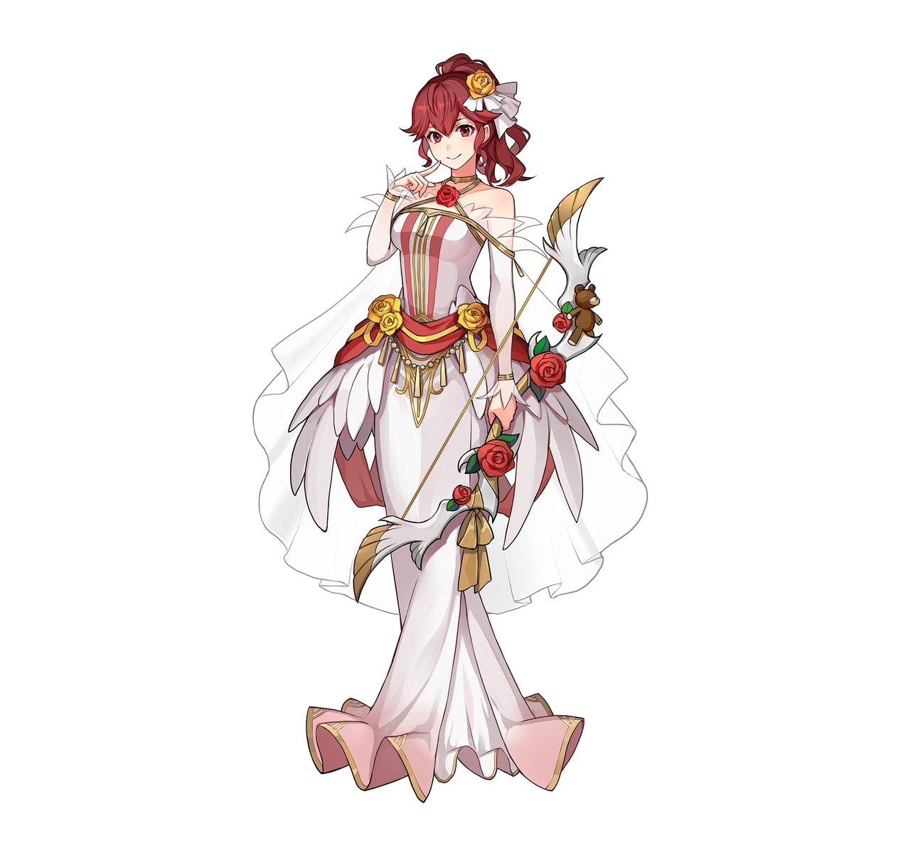 anna_(fire_emblem) dress fire_emblem fire_emblem_kakusei konfuzi_kokon nintendo see_through weapon wedding_dress