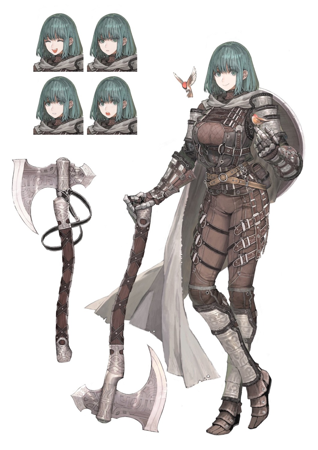 armor character_design expression heels jun_(seojh1029) weapon