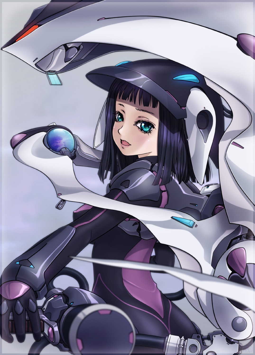 ah-negitorow bodysuit mecha_musume