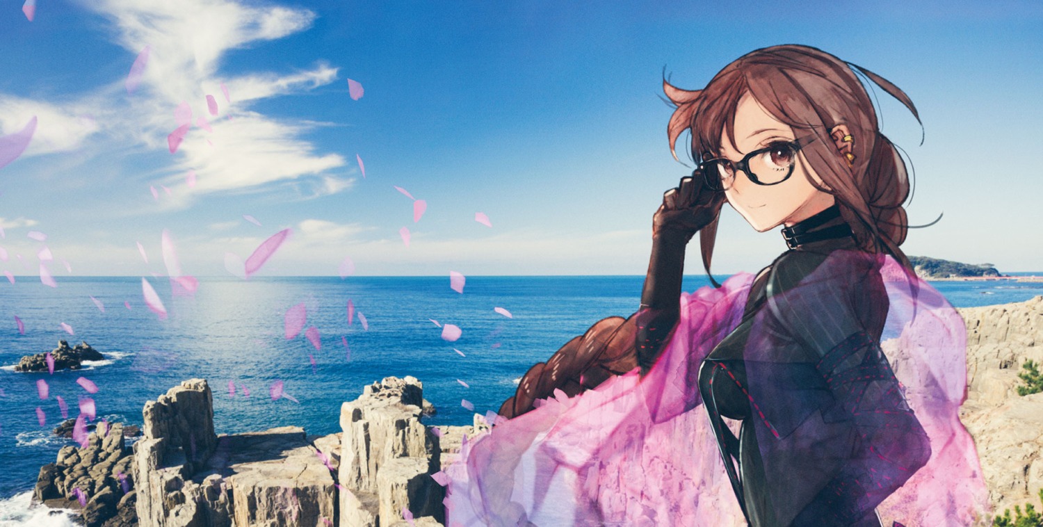 consort_yu_(fate/grand_order) fate/grand_order landscape megane toi8