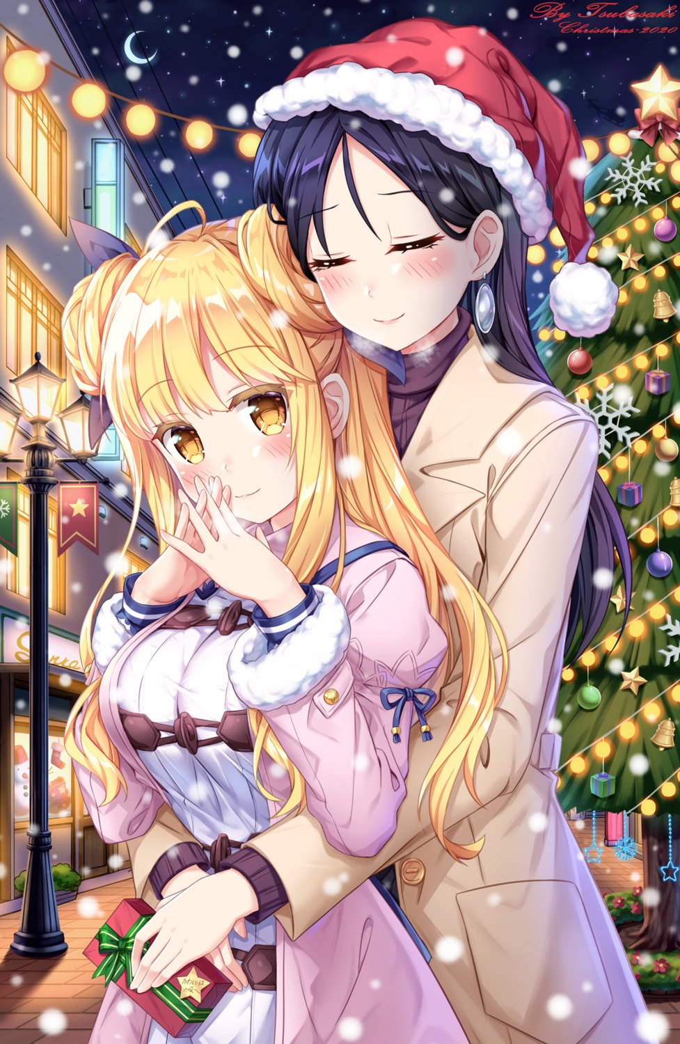 christmas date_a_live hoshimiya_mukuro tsubasaki yuri