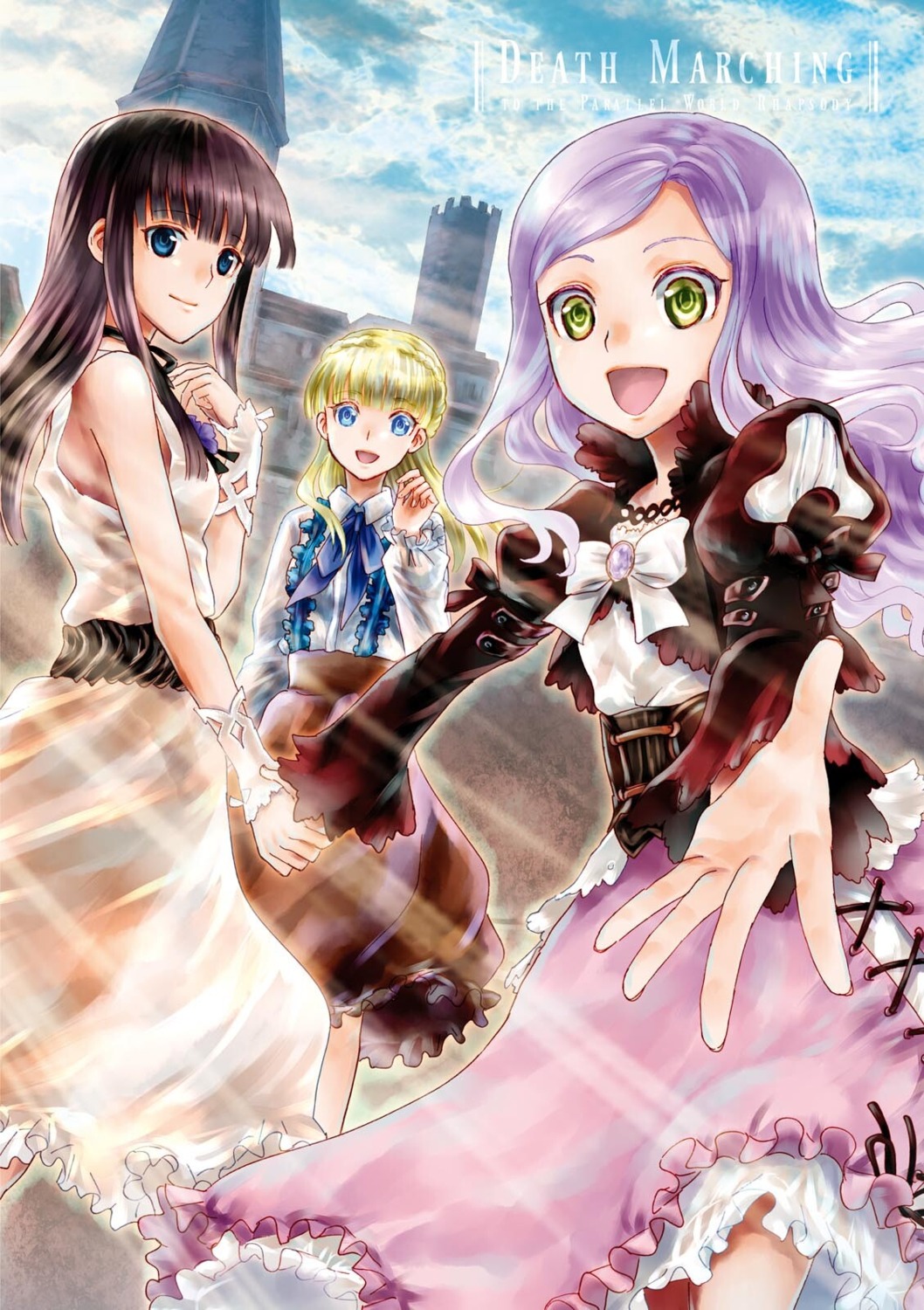 arisa_(death_march) aya_megumu death_march_kara_hajimaru_isekai_kyousoukyoku dress lulu_(death_march) zena_marientail