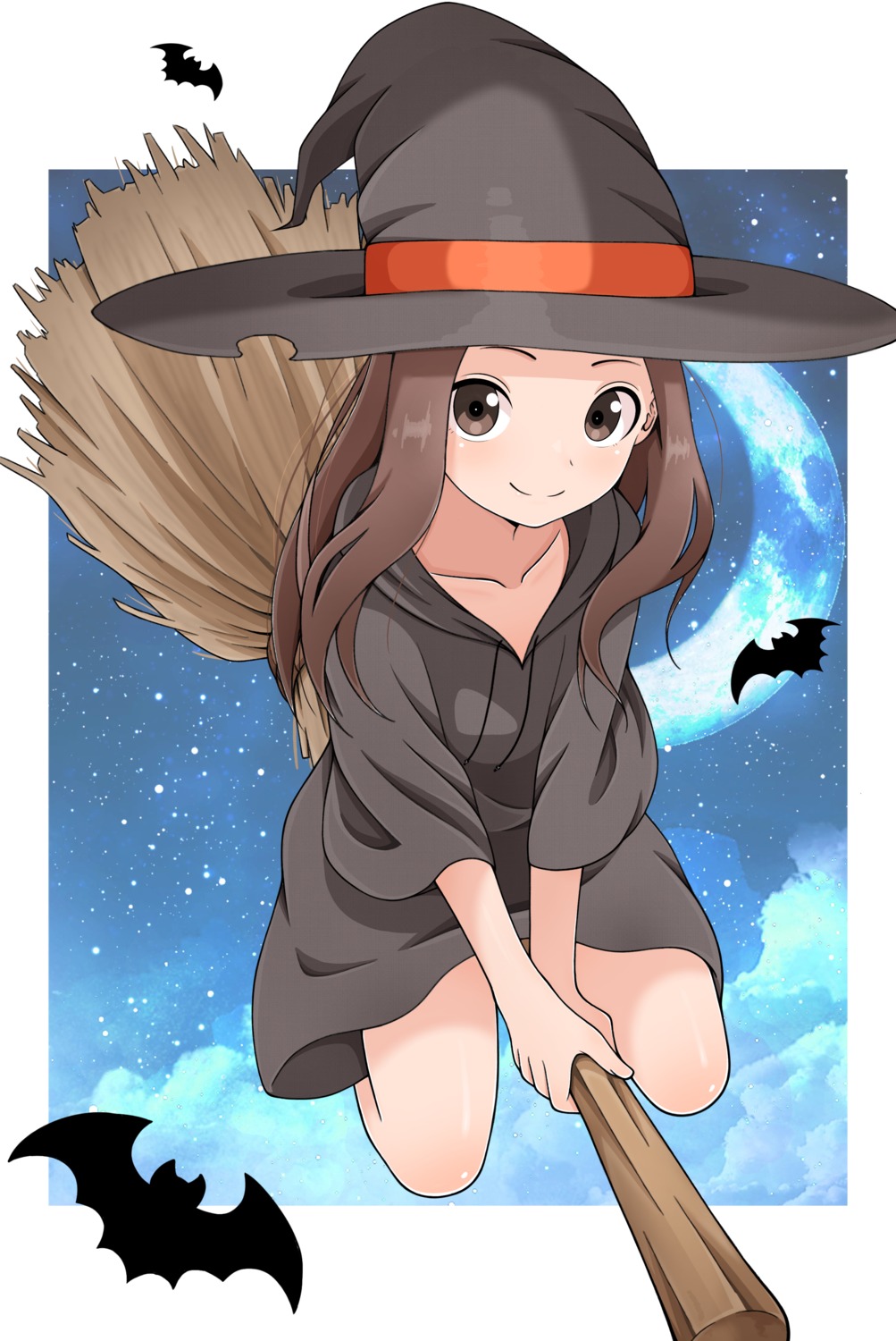 halloween ito_kashiwamochi karakai_jouzu_no_takagi-san takagi-san witch