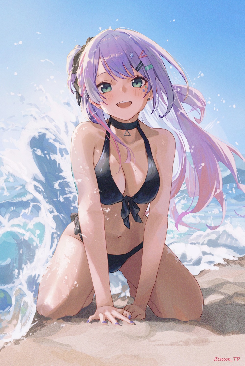 bikini indie_virtual_youtuber sooon swimsuits