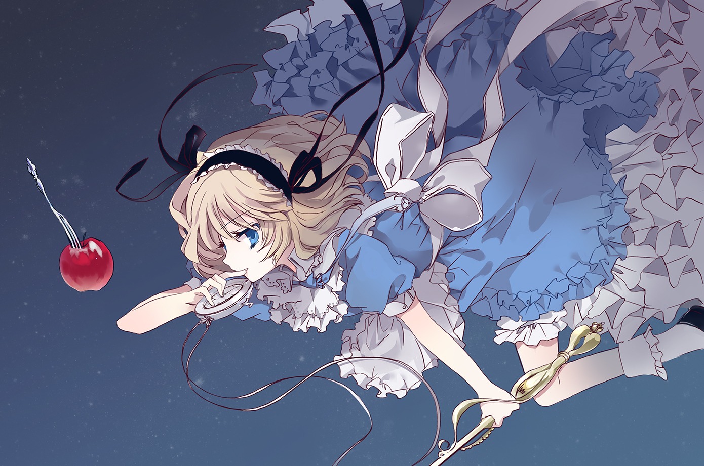 alice_in_wonderland alice_margatroid cierra_(artist) dress touhou