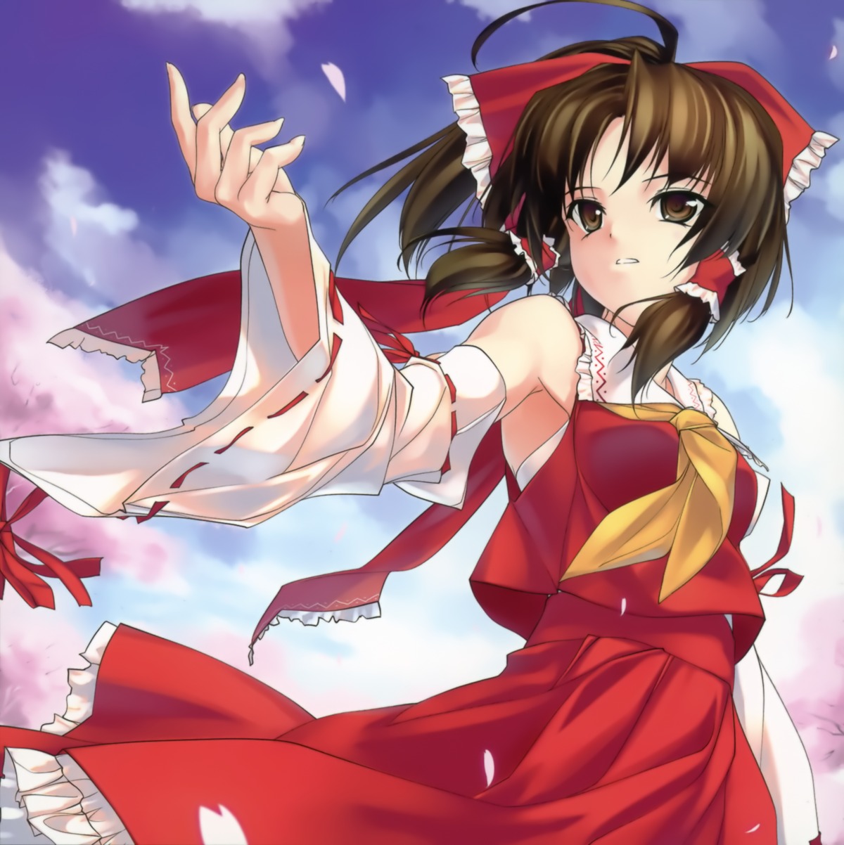 enhance_heart hakurei_reimu rokuwata_tomoe touhou