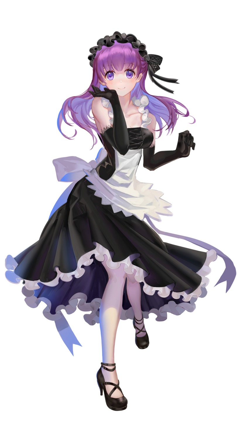 fate/stay_night heels maid matou_sakura vanink