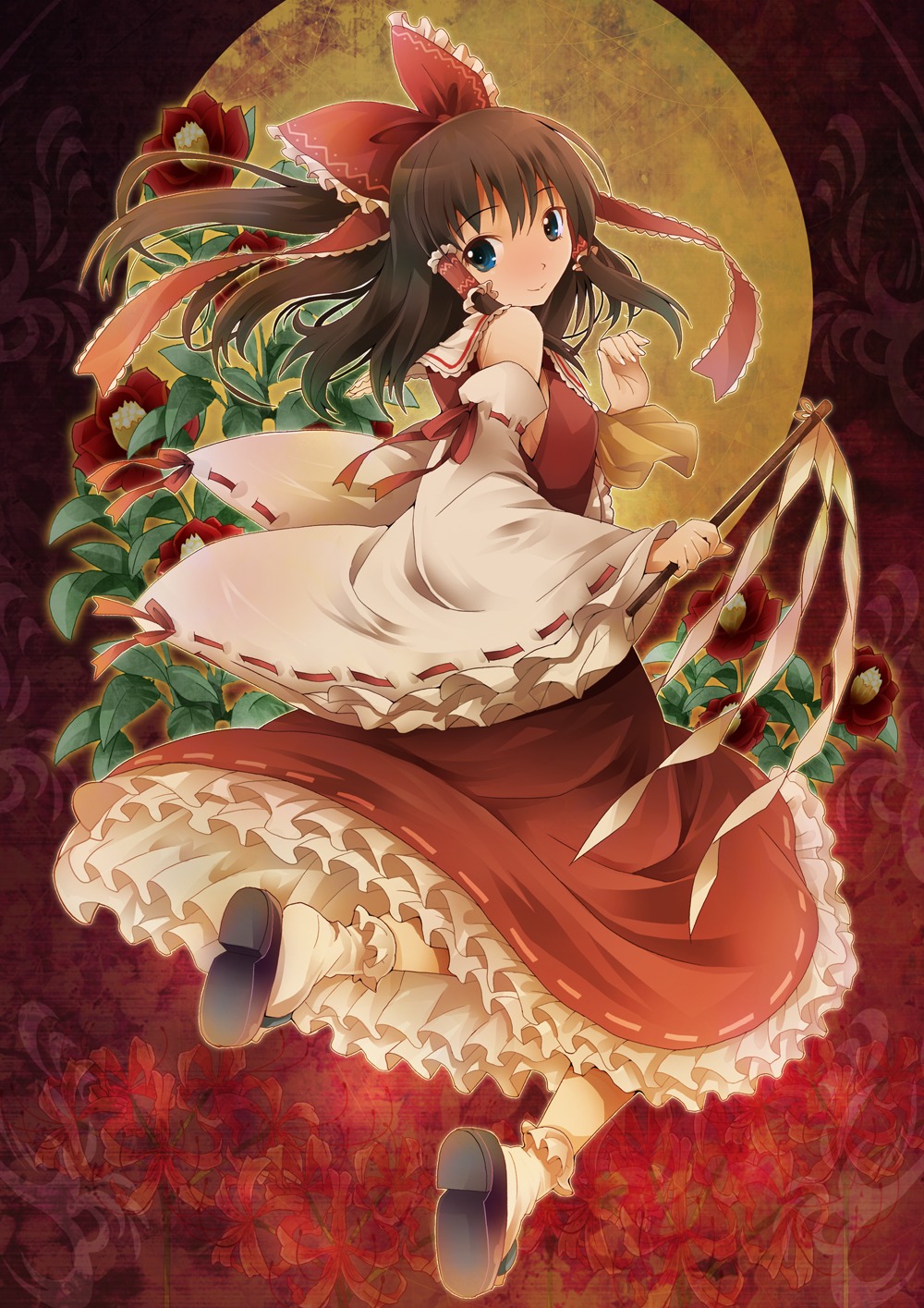 hakurei_reimu michii_yuuki touhou