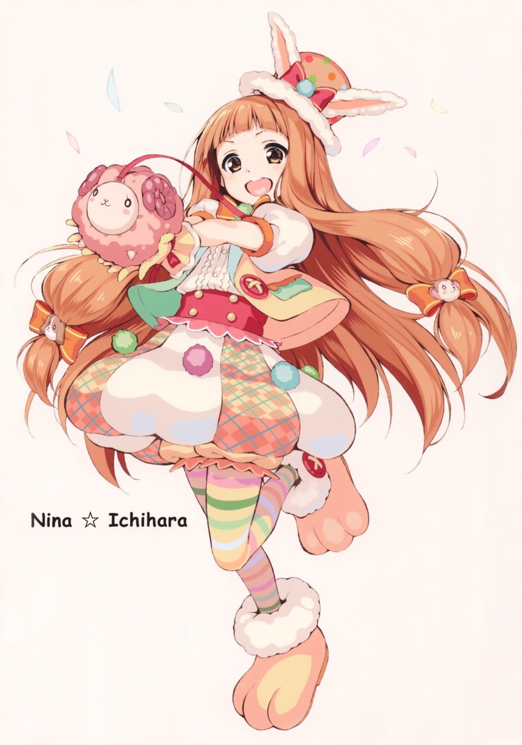 ichihara_nina pantyhose piromizu the_idolm@ster the_idolm@ster_cinderella_girls the_idolm@ster_cinderella_girls_u149