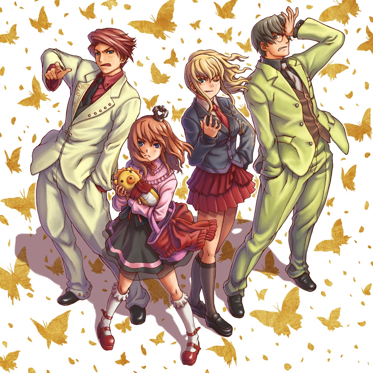 gig99 umineko_no_naku_koro_ni ushiromiya_battler ushiromiya_george ushiromiya_jessica ushiromiya_maria