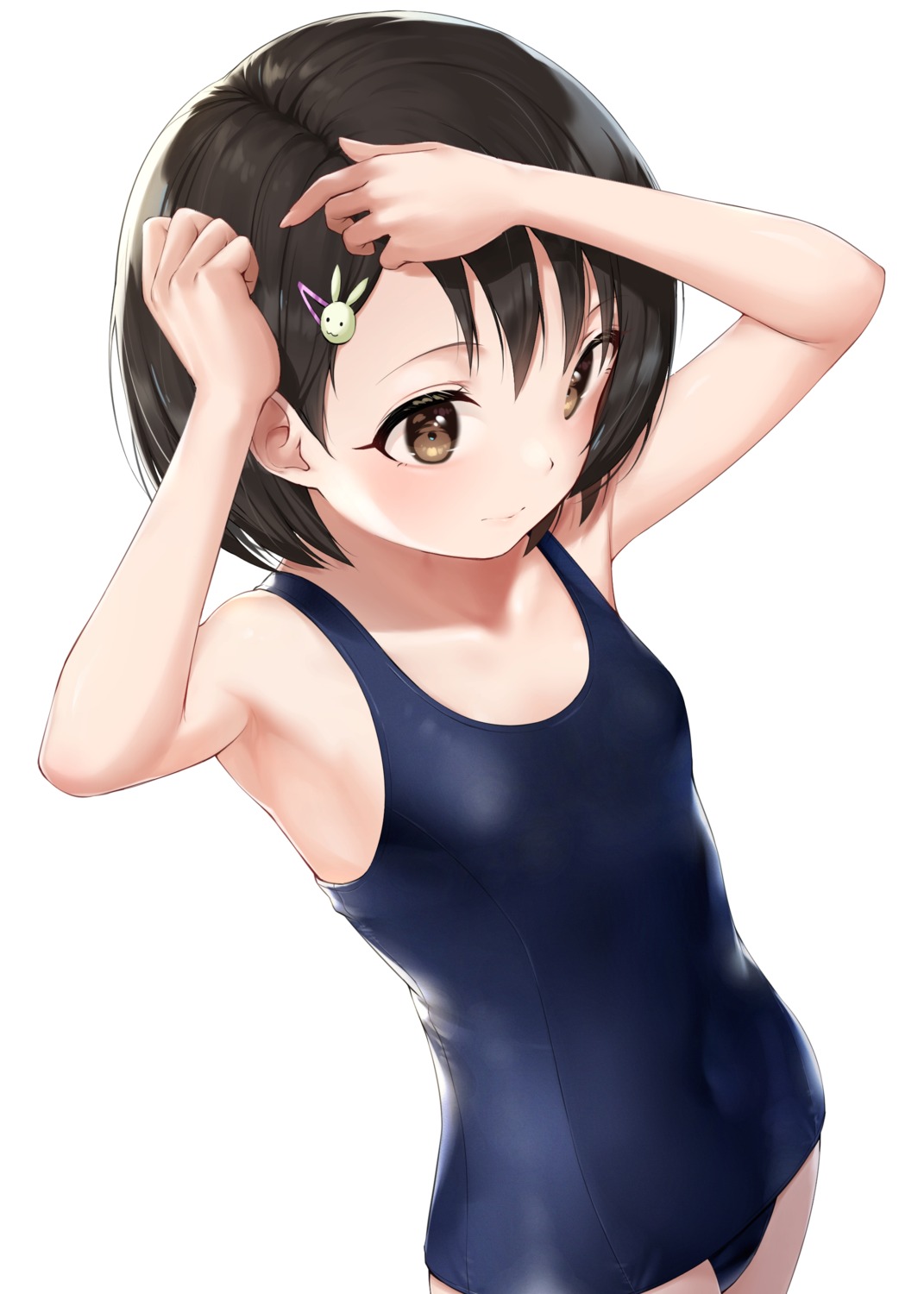 sasaki_chie school_swimsuit swimsuits the_idolm@ster the_idolm@ster_cinderella_girls the_idolm@ster_cinderella_girls_u149 tsunenorip