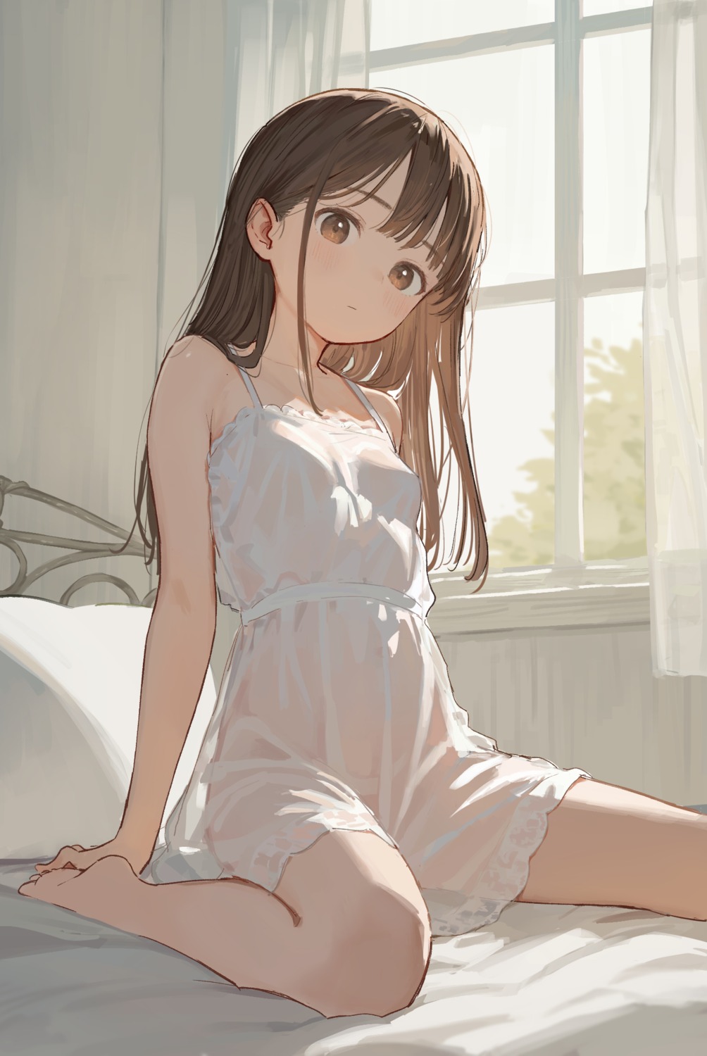 dress loli no_bra nopan see_through summer_dress zuima