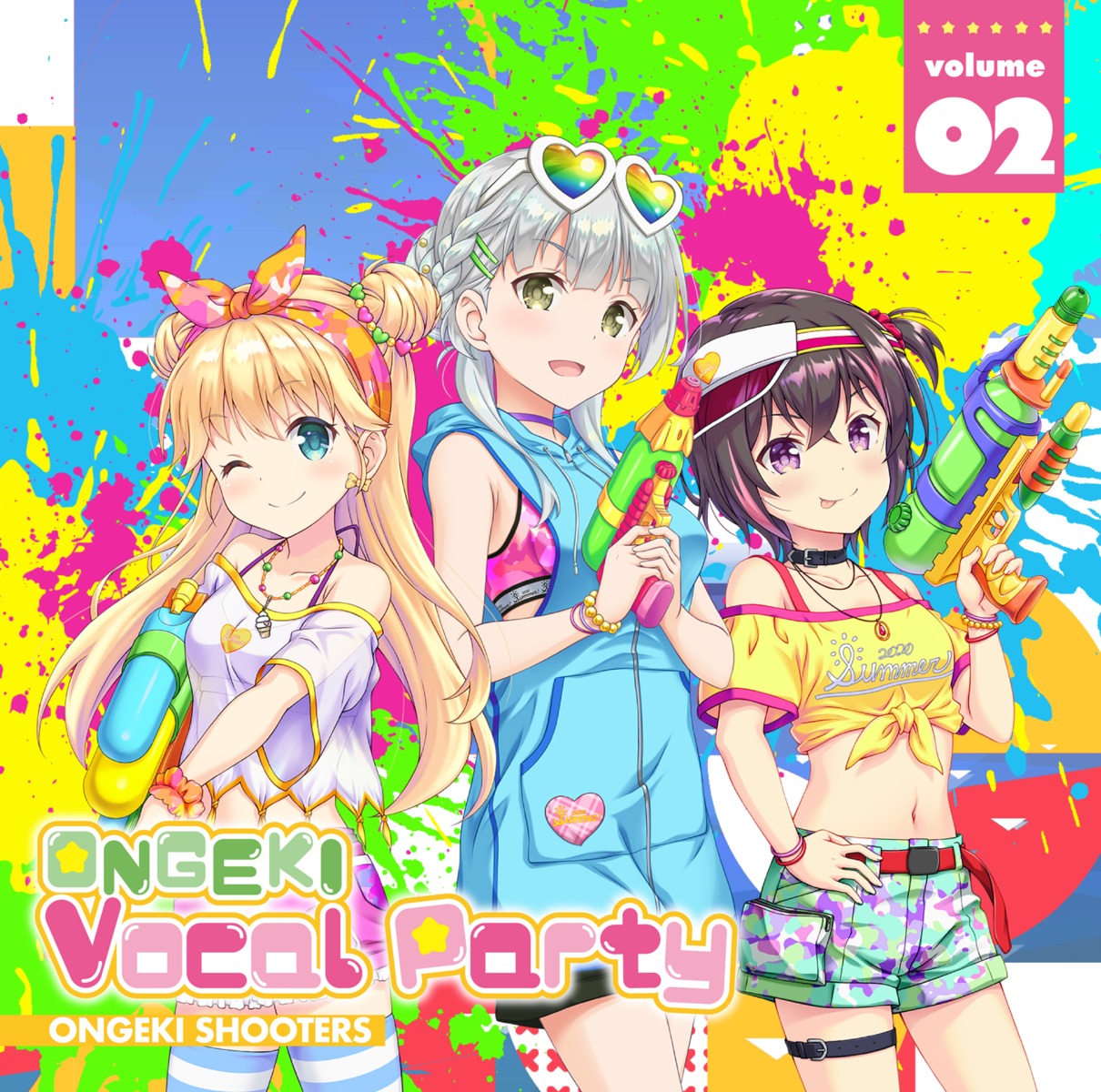 disc_cover garter gun megane ongeki tagme thighhighs