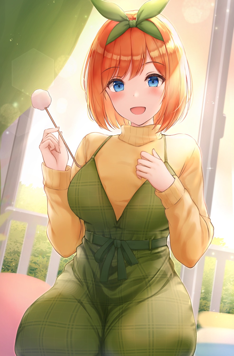 5-toubun_no_hanayome dress nakano_yotsuba sweater yukiunag1