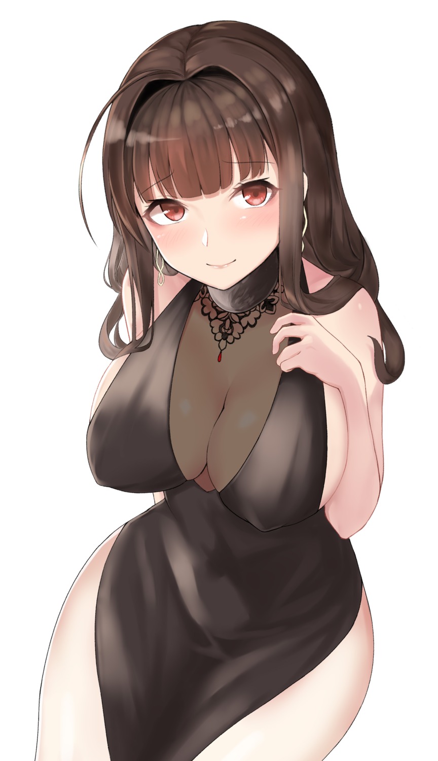 boxreeema dress dsr-50_(girls_frontline) erect_nipples girls_frontline see_through