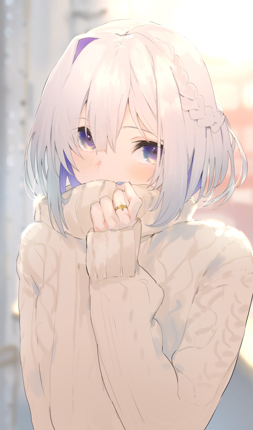 amane_kanata hololive sumiya_sakise sweater